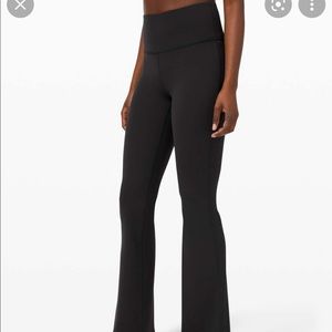 lulu lemon nulu groove pant flare size 6